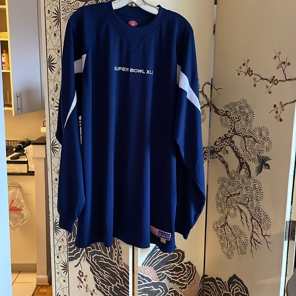 Reebok Super Bowl XLI Long Sleeve Shirt. 2XL - Picture 5 of 7
